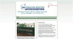 Desktop Screenshot of greaterbostonhhc.com